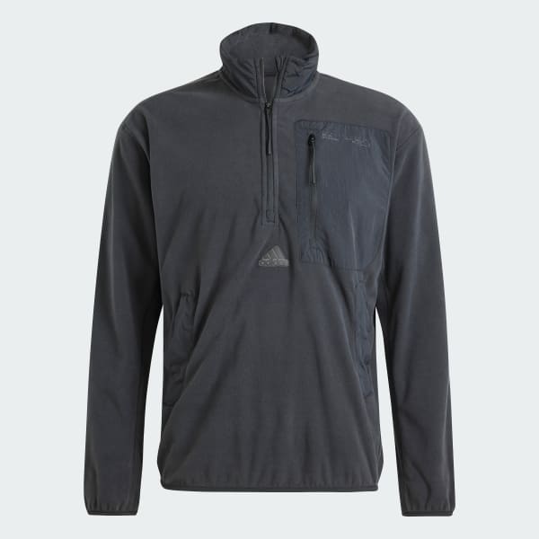 Nero Maglia City Escape Polar Fleece 1/2 Zip