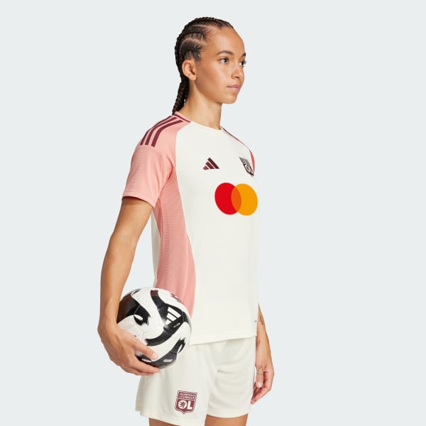 Wit Olympique Lyonnais 24/25 Derde Shirt
