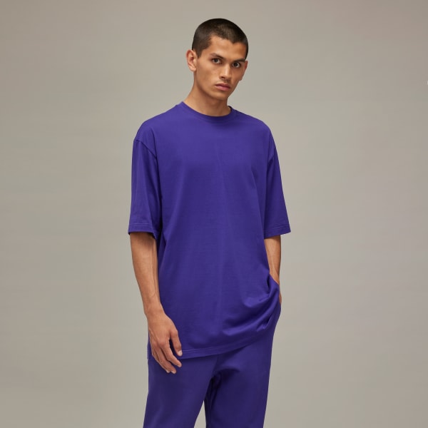 Purple Y-3 Boxy Short Sleeve Tee