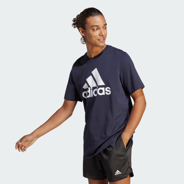 Adidas short sleeve logo tee new arrivals