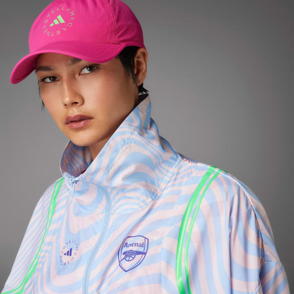 Azul Jaqueta Malha Arsenal x adidas by Stella McCartney