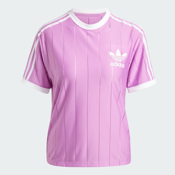 Purpura Polo Adicolor 3 Tiras Pinstripe