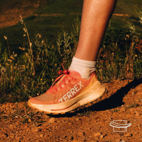 oranzová Tenisky Terrex Agravic Speed Ultra Trail Running