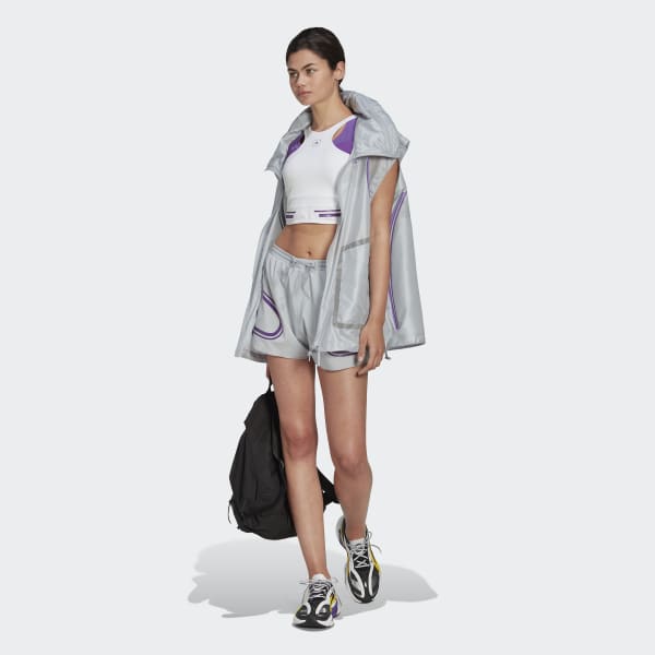 Grigio Short da running adidas by Stella McCartney TruePace Z4301