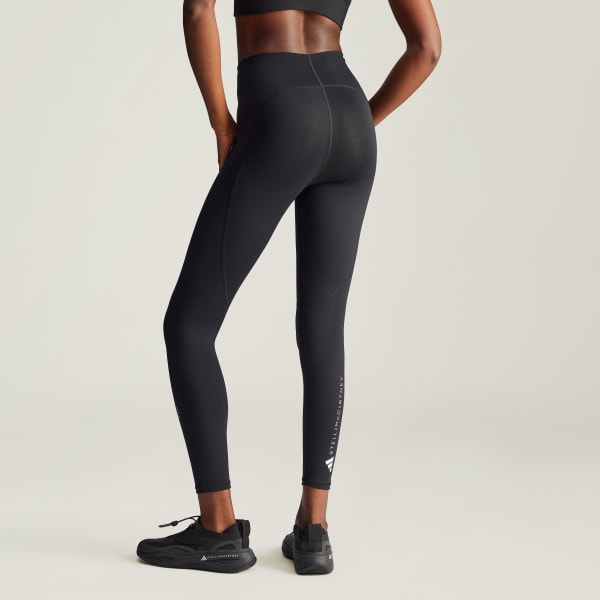 Negro Mallas 7/8 adidas by Stella McCartney TrueStrength Yoga