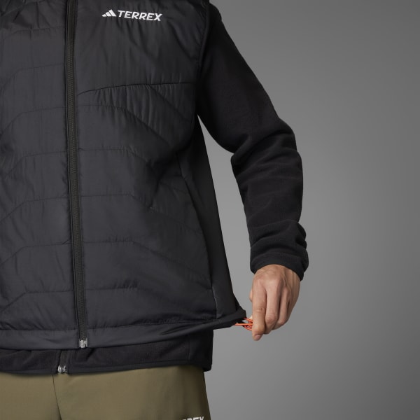 adidas Terrex Multi Climawarm Insulated Hooded Vest - Black | Free