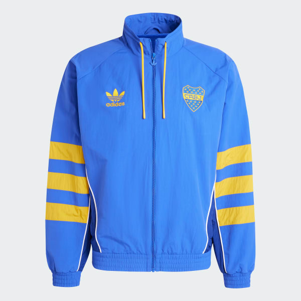 ★日本の職人技★ Track Juniors Boca adidas Top with Shipping Free | Blue - トップス