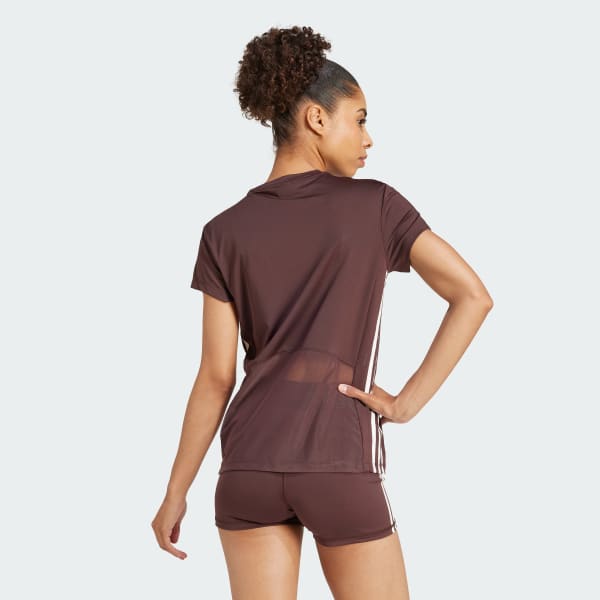 Marron Camiseta Hyperglam Training