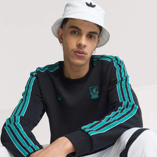 Μαύρο Μπλούζα Terrace Icons Liverpool