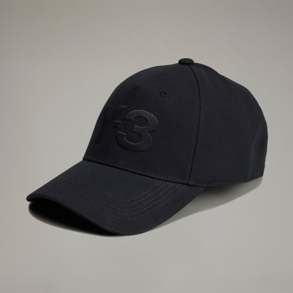 Black Y-3 Classic Logo Cap