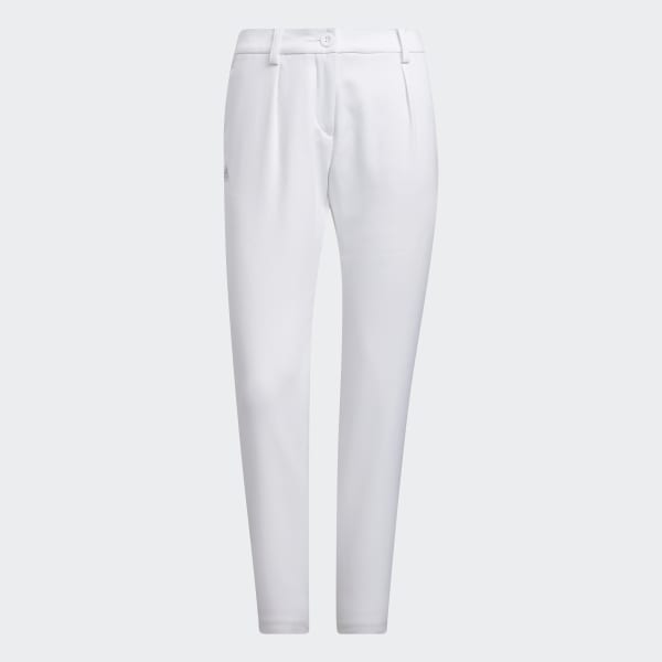 White Play Green Twill Pants
