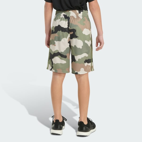 adidas Elastic Waistband France Camo Printed Short Green Free Shipping with adiClub adidas US