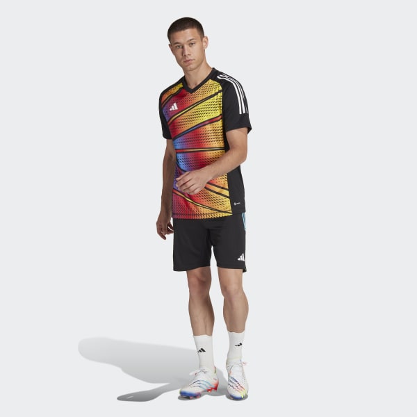 Czerń Tiro 23 Pro Short Sleeve Graphic Jersey WL932