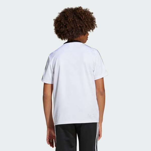 White Football Tee Kids