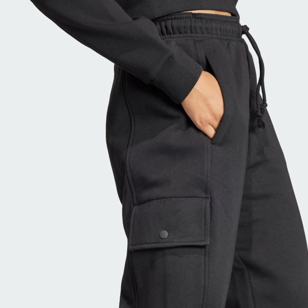 adidas ALL SZN Fleece Cargo Pants - Black | Women\'s Lifestyle | adidas US