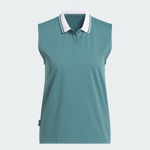 vert Polo sans manches Twistknit Beyond The Course