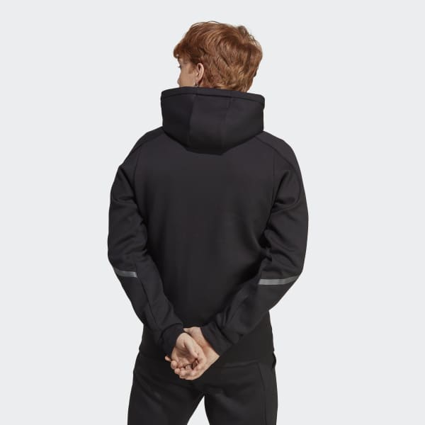 Svart Designed for Gameday Full-Zip Hoodie