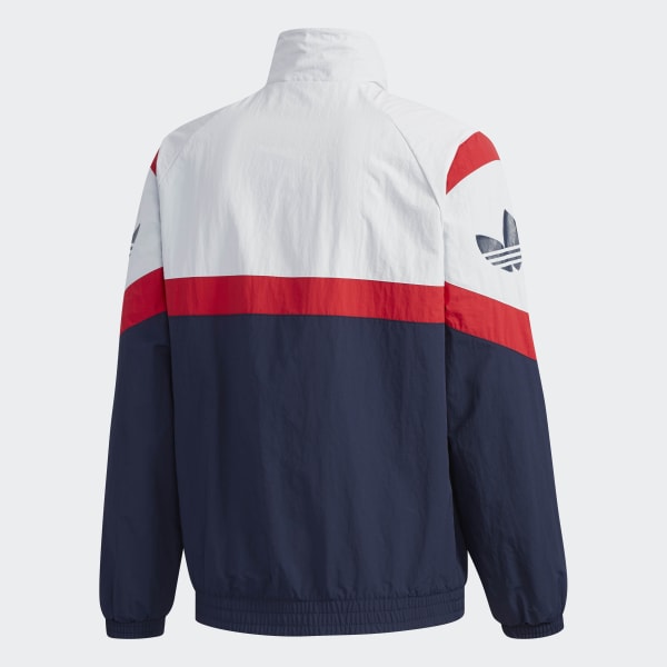 adidas sportive navy track jacket