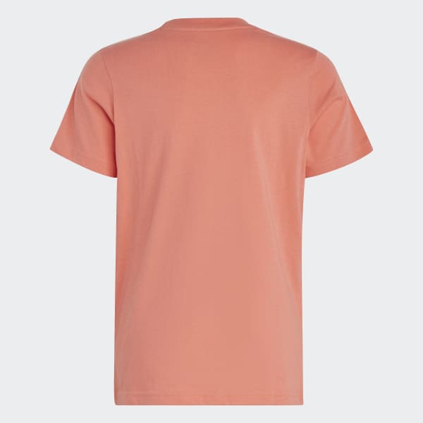 Orange Essentials 3-Stripes T-shirt i bomuld