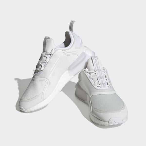 Weiss NMD_V3 Schuh