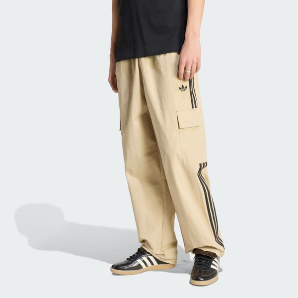 beige ADICOLOR CLASSICS 3-STRIPES CARGOBROEK