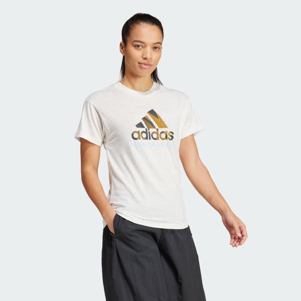 Branco T-shirt do Real Madrid