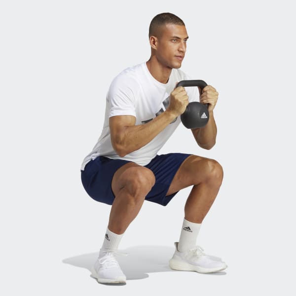 adidas Train Essentials Seasonal Training - | Men\'s adidas Shorts | Blue Training US