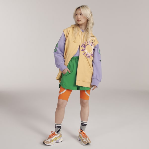 Orange adidas by Stella McCartney TruePace Cycling Shorts