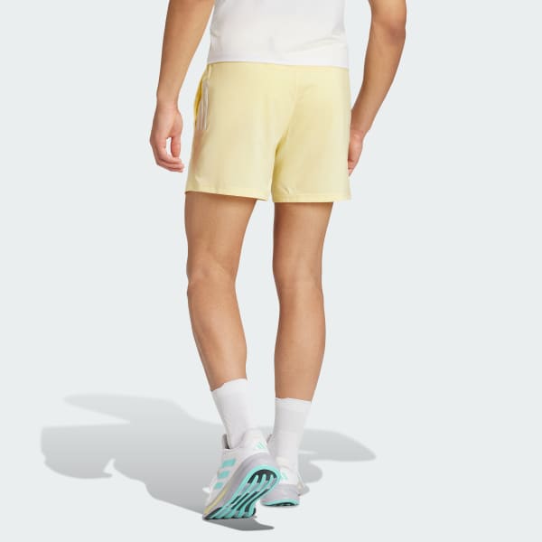 Yellow Own The Run Shorts