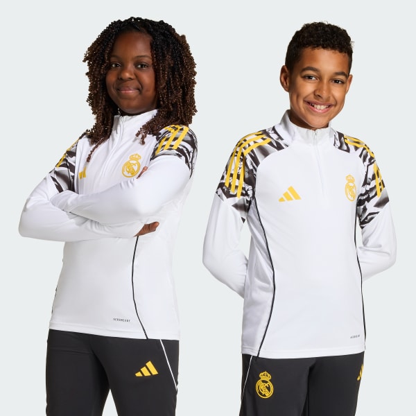 biela adidas Real Madrid Avengers 25/26 Tiro25 Competition Training Top Kids