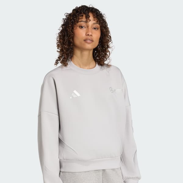 Grey Mercedes - AMG Petronas Formula One Team Silver Arrows Sweatshirt