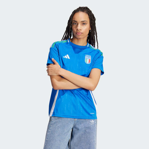 Azul Camiseta Local Italia 24