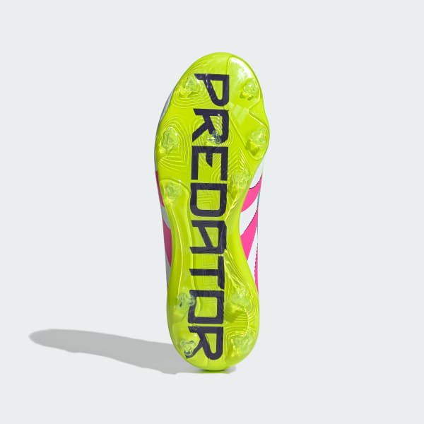 White Predator Elite Firm Ground Boots Kids