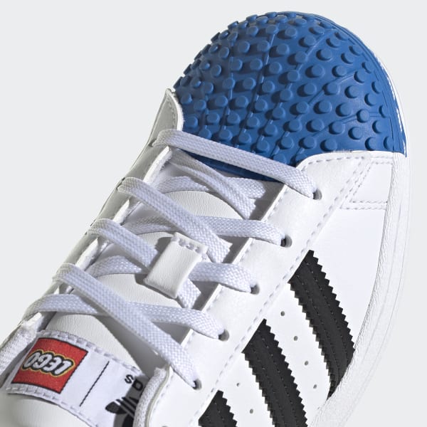 Weiss adidas Superstar 360 x LEGO Schuh LRR55