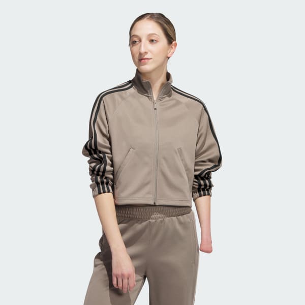 Silk outlet adidas jacket