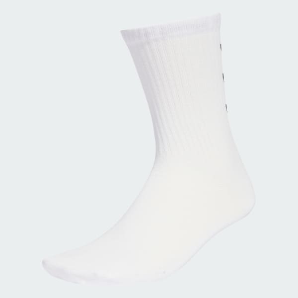 biela PONOŽKY TREFOILS CREW SOCK 3-BALENIE