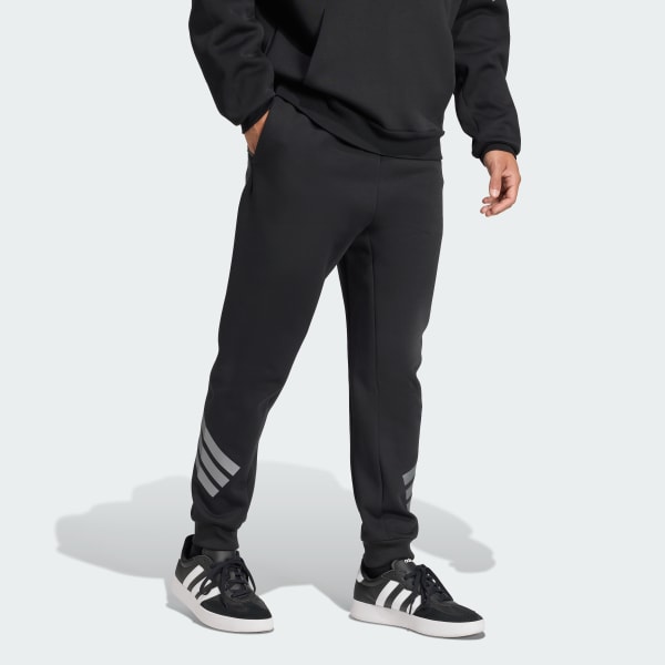 Siyah Future Icons 3-Stripes Eşofman Altı