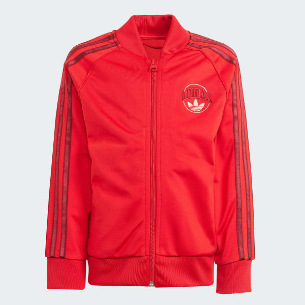 adidas VRCT SST Track Suit Red Free Shipping with adiClub adidas Canada