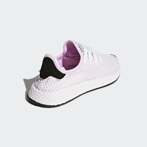 adidas deerupt pink and white