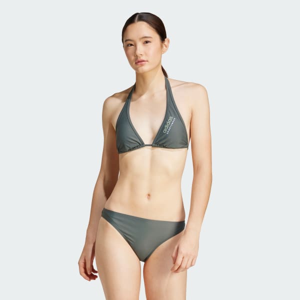 Grau Neckholder Bikini