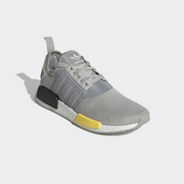 NMD R1 Grey and Yellow Shoes | adidas US
