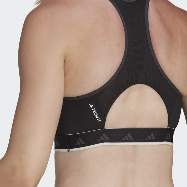 Svart Hyperglam Powerreact Medium-Support Techfit Bra BVS42