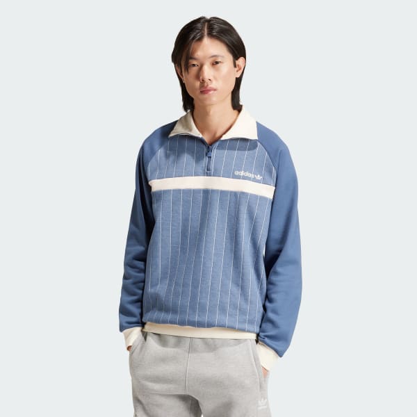 Adidas originals 1/2 online zip track top
