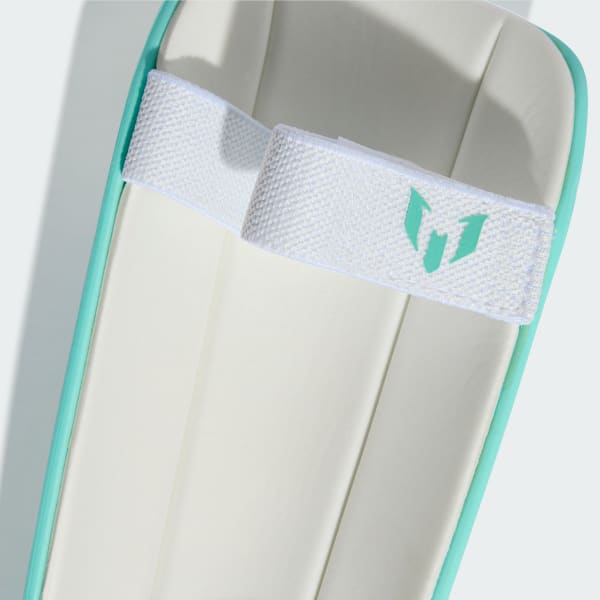 White MESSI SG MATCH J Shin Guards