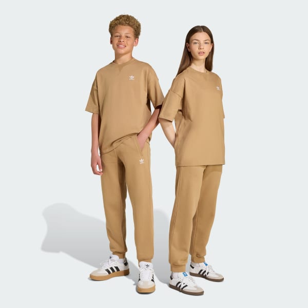 Brown Loose-Fit Pants Kids