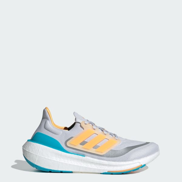 Adidas ultra boost top grey and orange