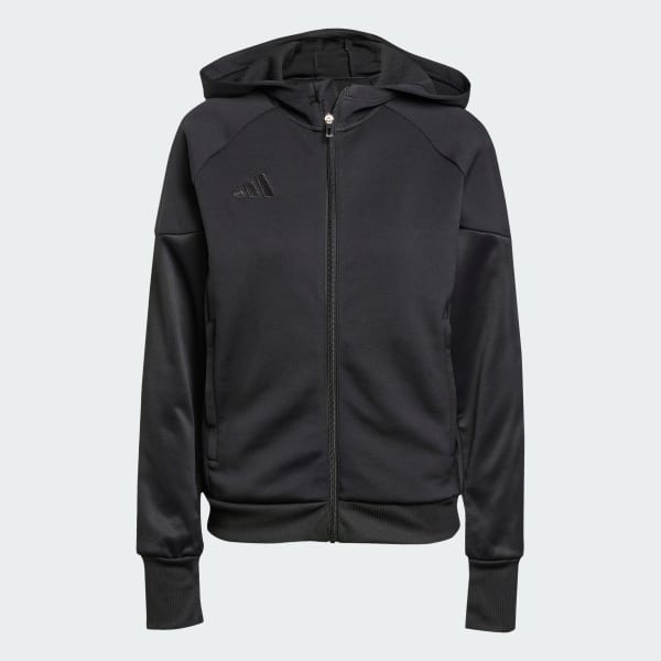 Svart Tiro 25 Full-Zip Hoodie