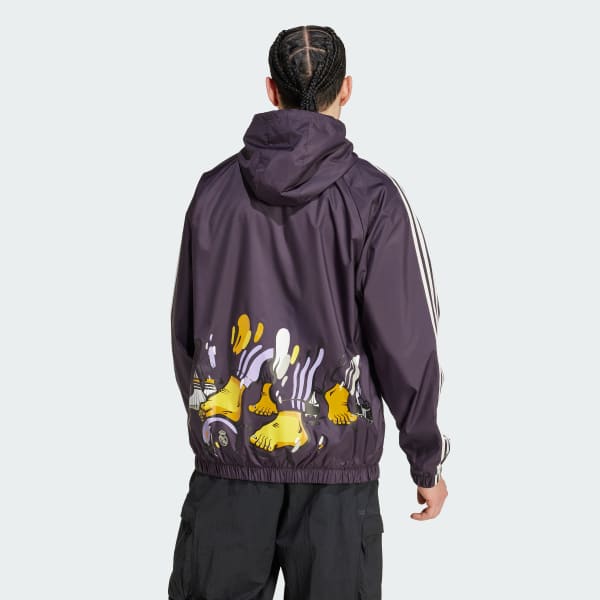Lila Real Madrid Seasonal Windbreaker