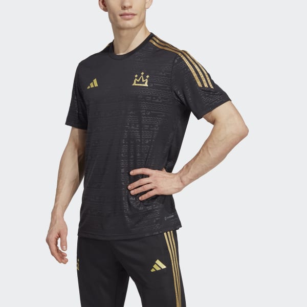 adidas Salah Training Jersey - Black | Free Shipping with adiClub