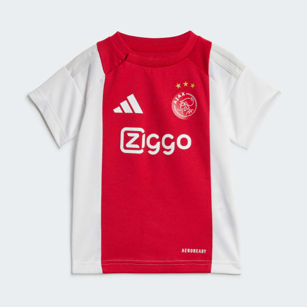 Hvit Ajax Amsterdam 24/25 Hjemmedrakt, baby
